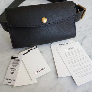 Aritzia Auxiliary Leather Waistpack One Size